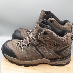 Irish Setter Boots Men 11.5D Work Waterproof Leather Composite Toe EH 83426 Flaw